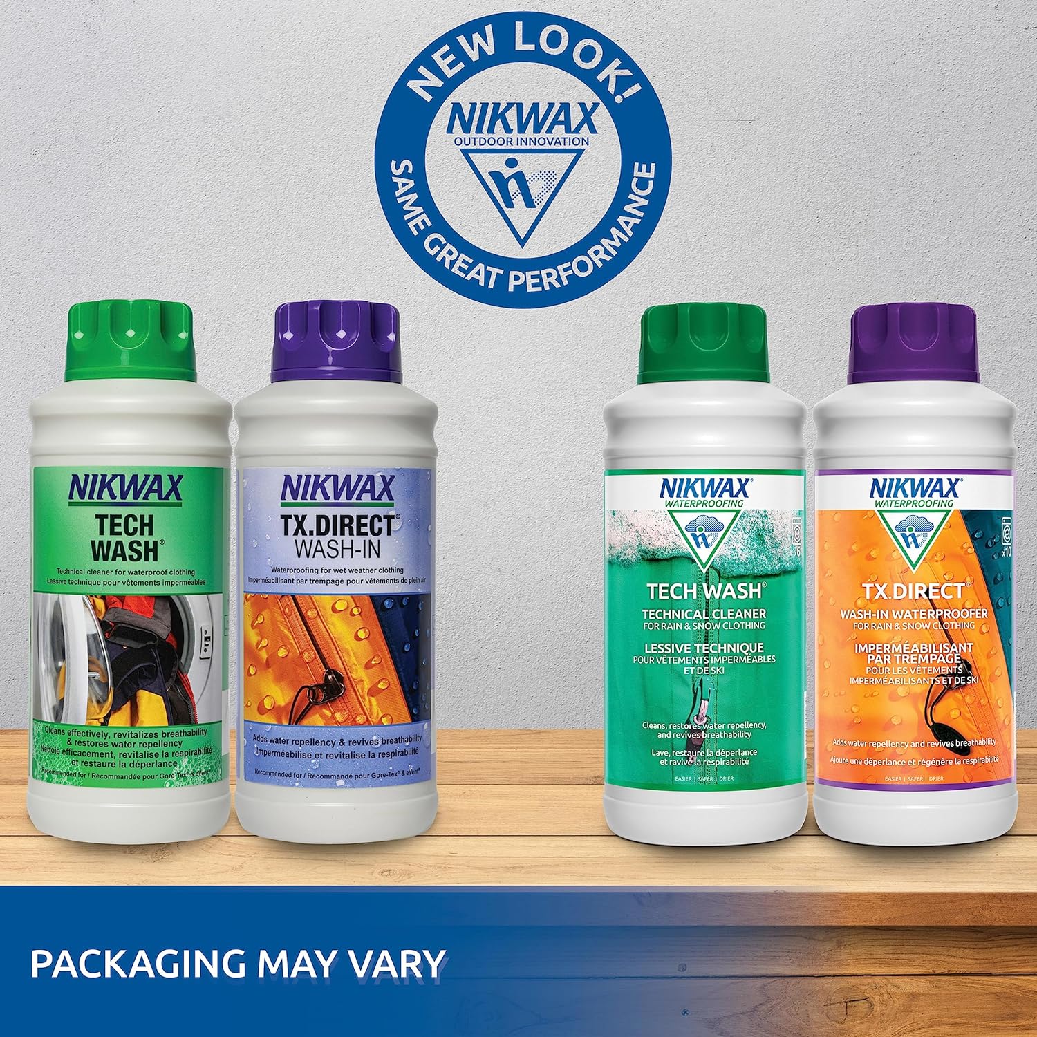 Nikwax Hardshell Cleaning & Waterproofing Duo-Pack