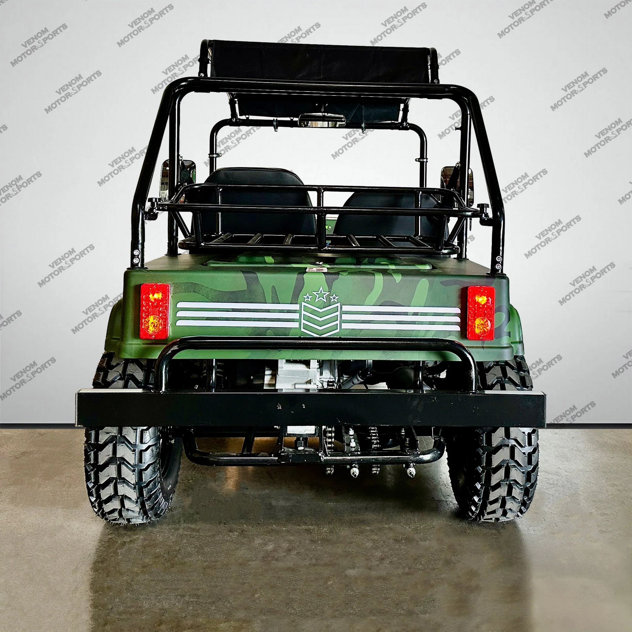 Venom 200cc Mini Jeep | Willys Edition | Full-Size | Automatic