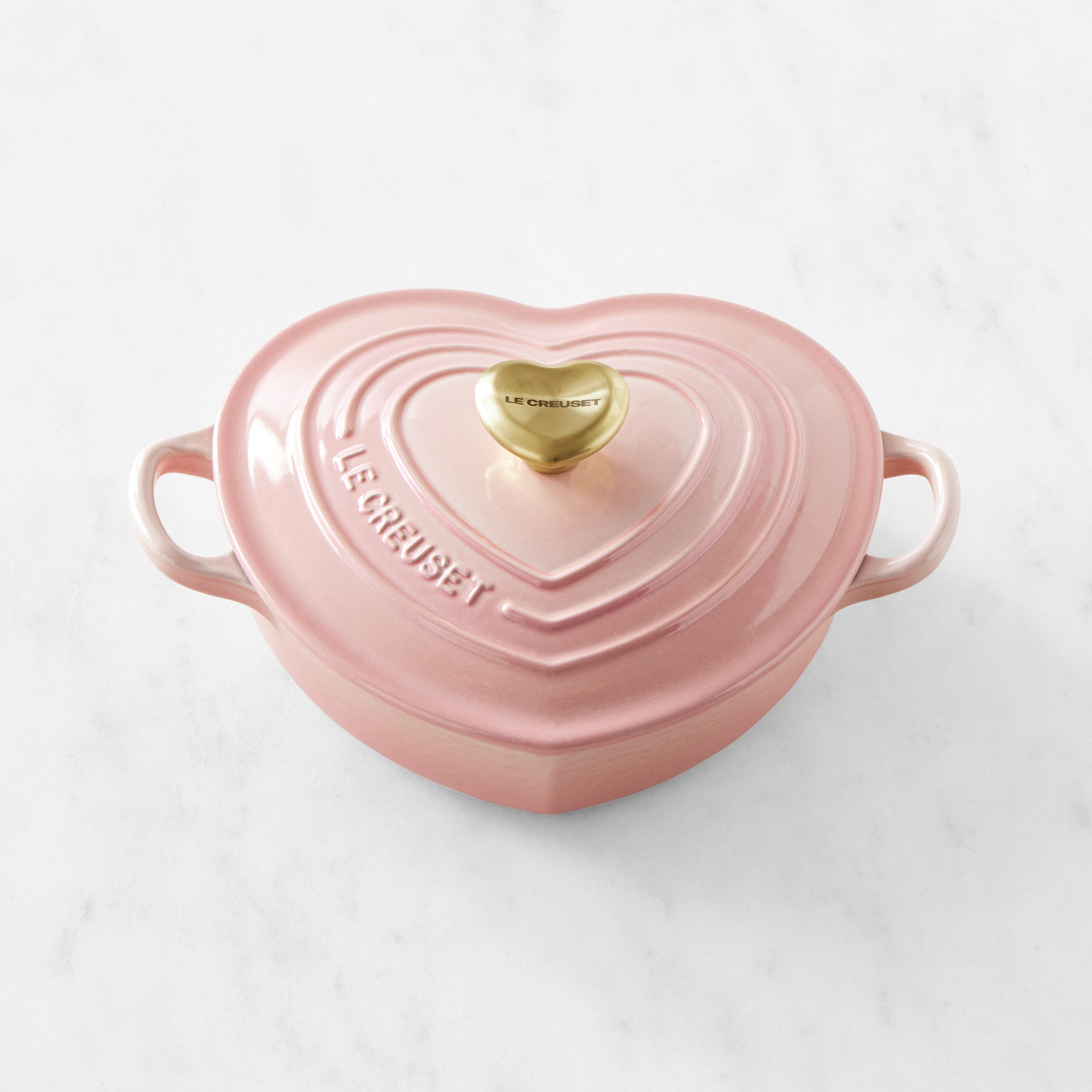 Le Creuset Enameled Cast Iron Shallow Heart Oven, 1 1/4-Qt.