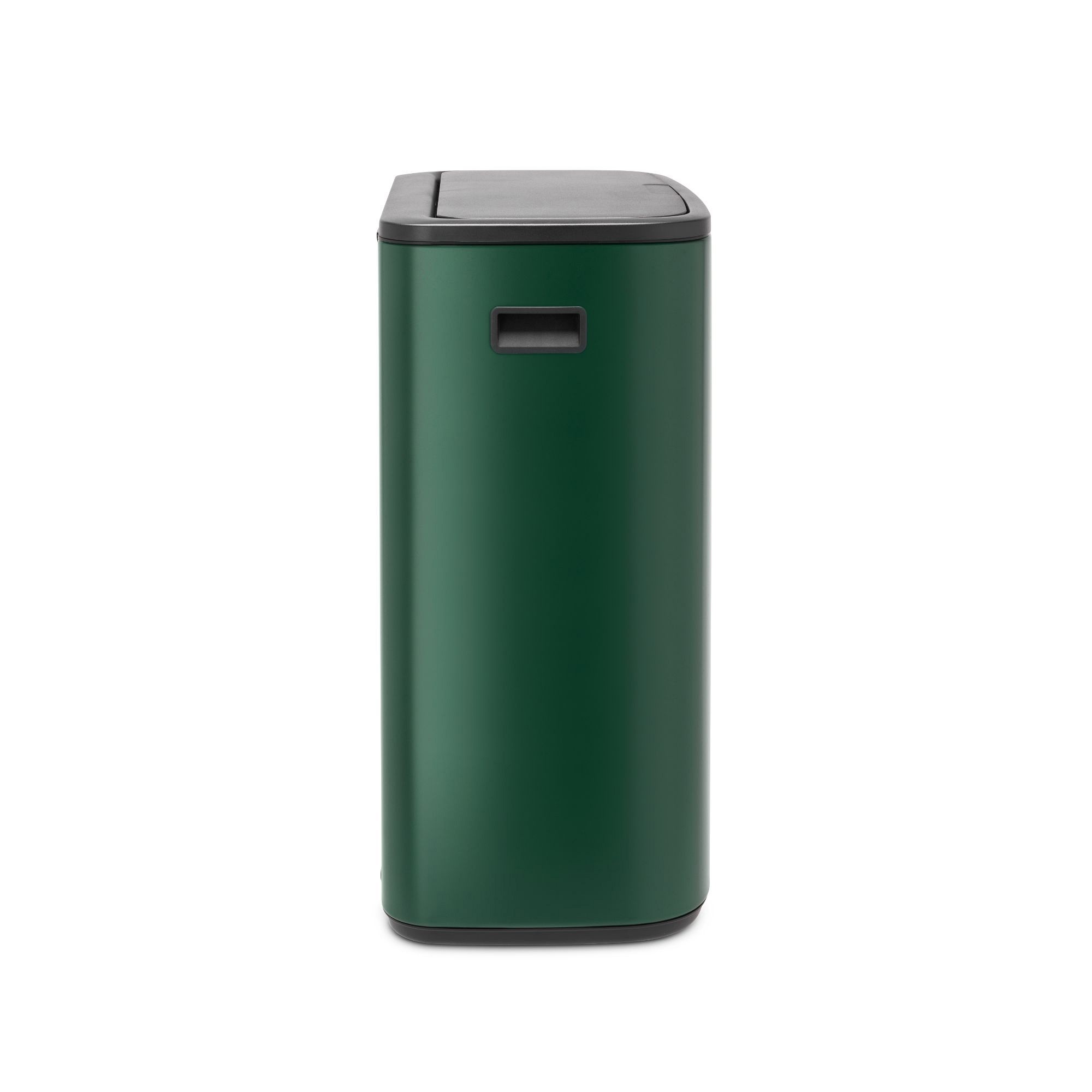 Brabantia Bo Touch Top Dual Compartment Recycling Trash Can, 2 x 8 Gallon