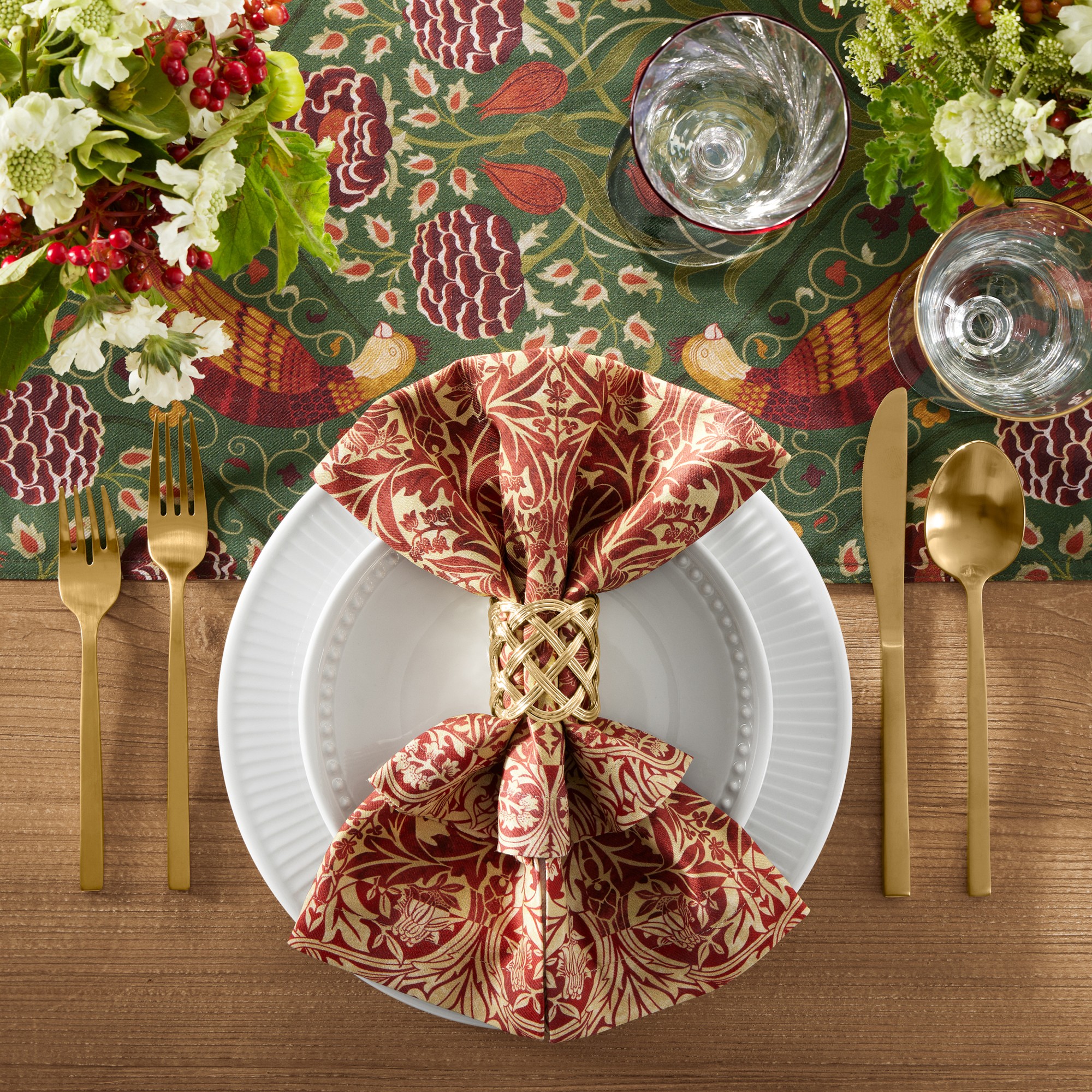 Morris & Co. x Williams Sonoma Bluebell Napkins, Set of 4