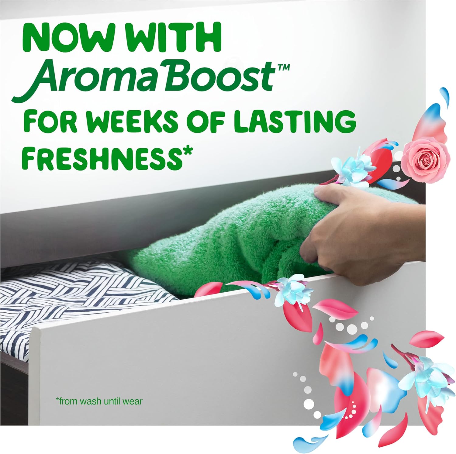 Gain Fabric Softener, Spring Daydream, 140 fl oz, 190 Loads