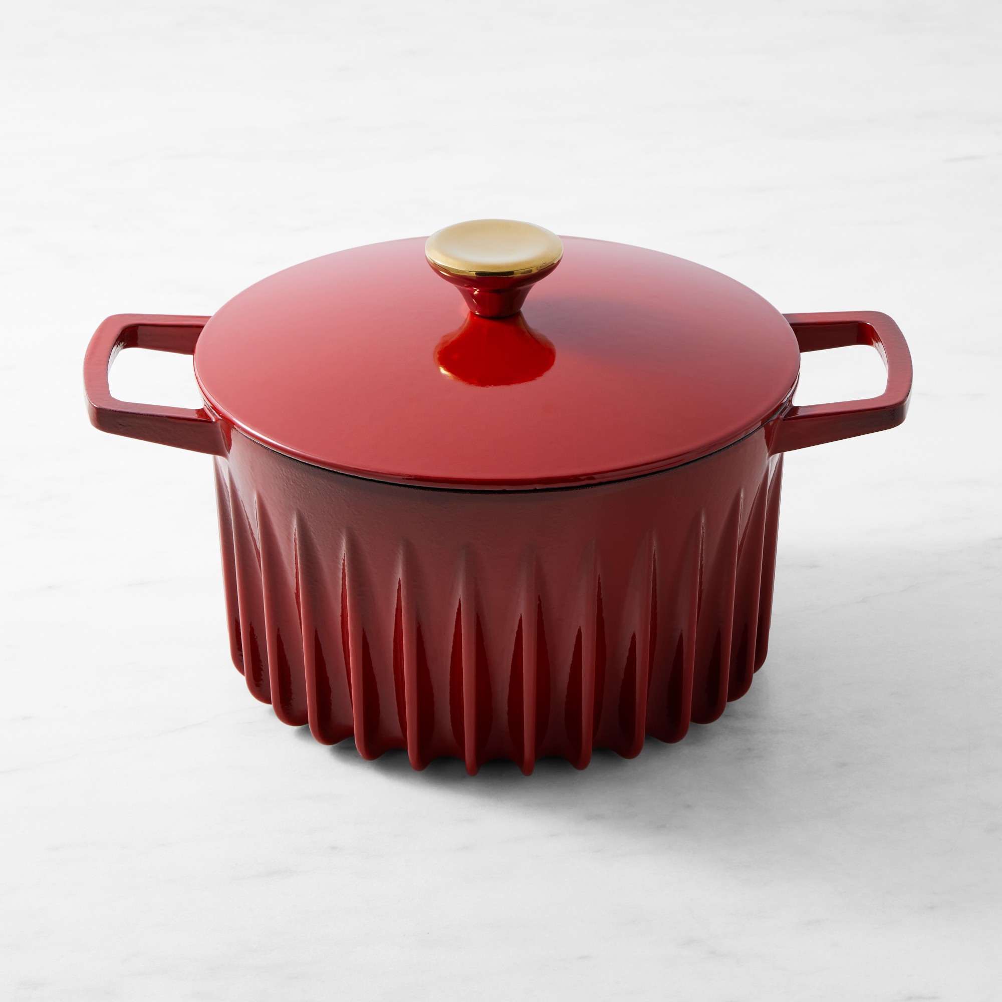 FIREUP Rapid Heat Enameled Cast Iron Dutch Oven, 5 1/2-Qt.