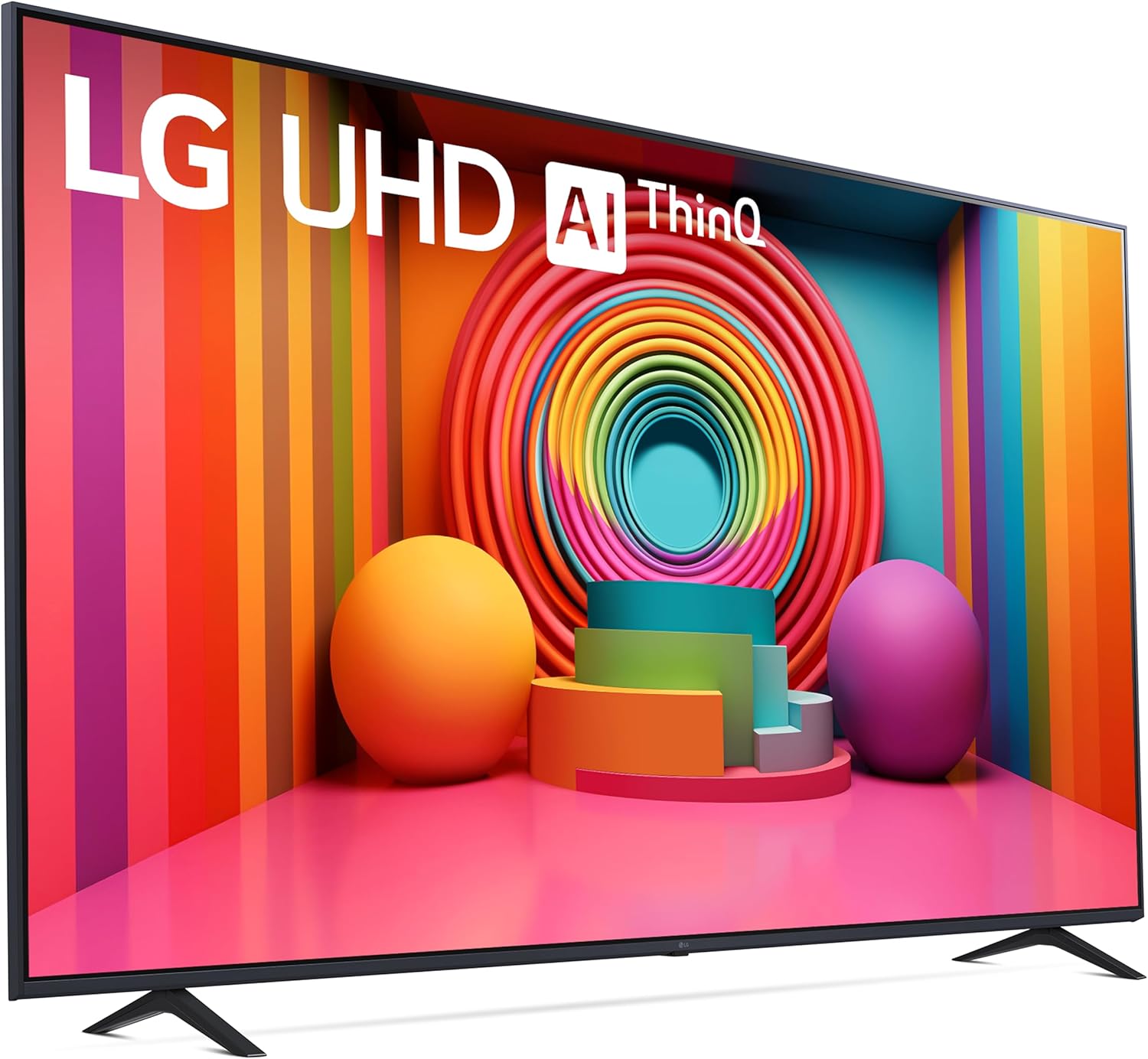 LG 86-Inch Class UT75 Series LED Smart TV 4K Processor Flat Screen AI-Powered with Alexa Built-in (86UT7590PUA, 2024)