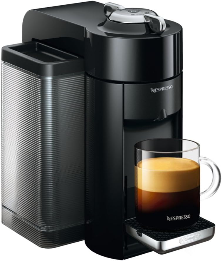Nespresso Vertuo Coffee and Espresso Maker,1597 ml, by De'Longhi, Graphite Metal