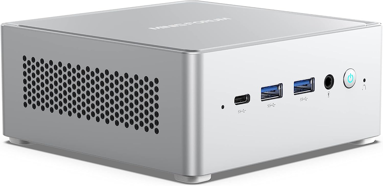 COOFUN Z83-W Mini PC, Atom x5-Z8350 Processor 2GB/32GB 1000Mbps LAN 2.4/5.8G Dual Band WiFi BT 4.0 with HDMI and VGA Ports, Windows 10,Fanless Computer