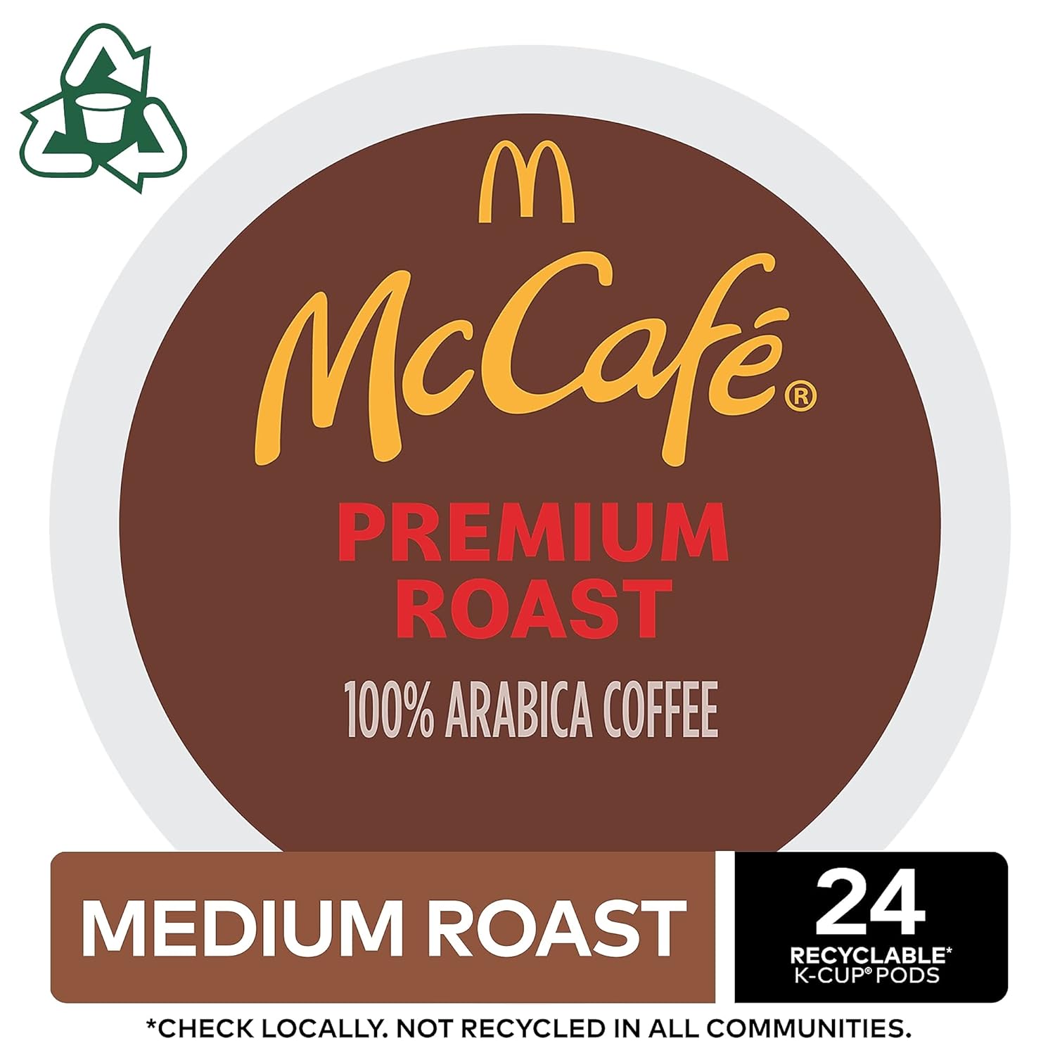 McCafe Premium Roast, Single-Serve Keurig K-Cup Pods, Medium Roast Coffee Pods Pods, 84 Count