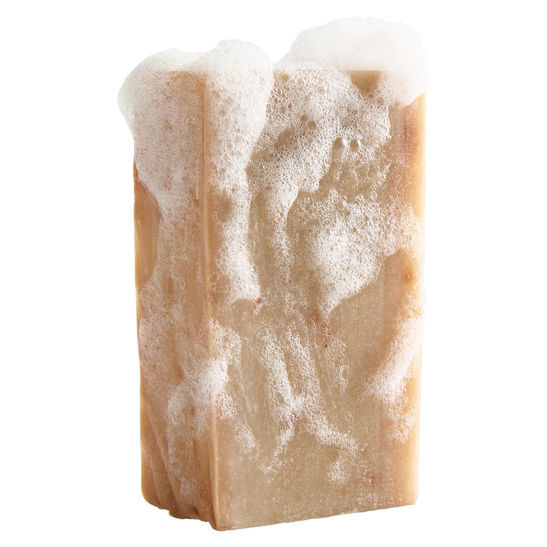 Handmade Vegan Natural Bar Soap Cold Pressed For Face And Body, With Premium Essential Oils, Eucalyptus & Peppermint For Men And Women 3 Pack (Lavender)