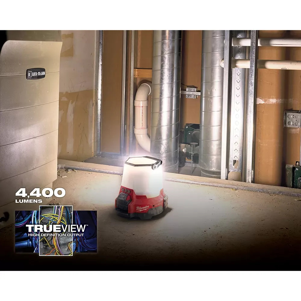 Milwaukee 2146-20 M18 18V RADIUS LED Cordless One Key Site Light - Bare Tool