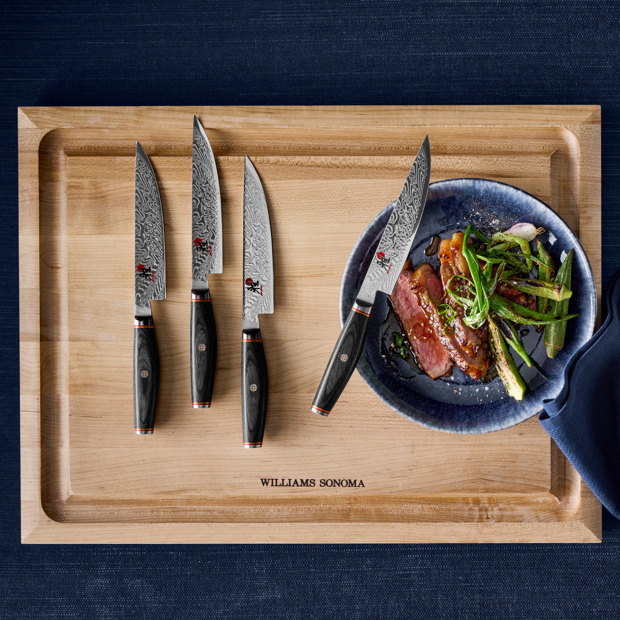 Cyprus Reactive Glaze Salad Plates