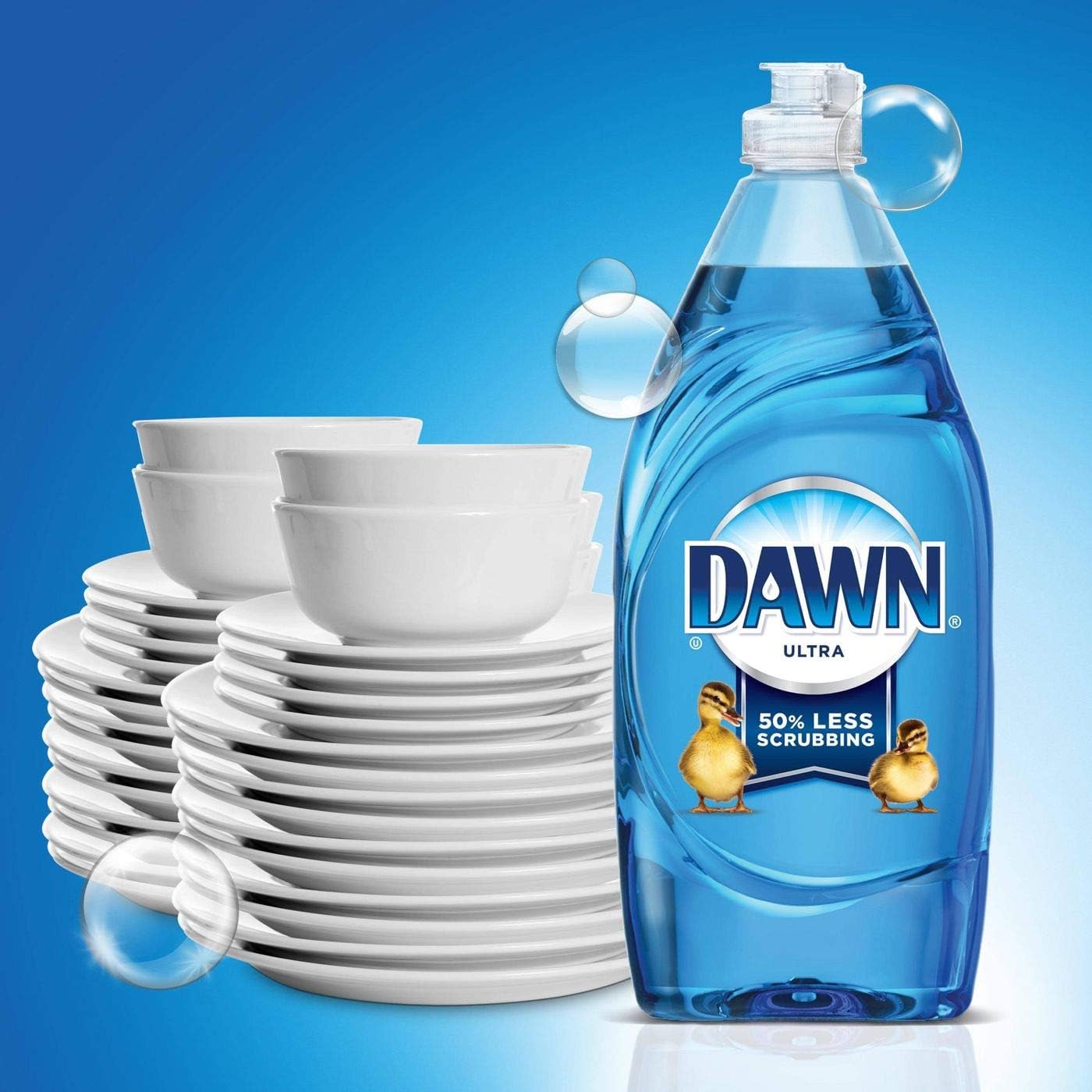 Dawn Dishwashing Liquid Dish Soap, Original Scent, 38 fl oz