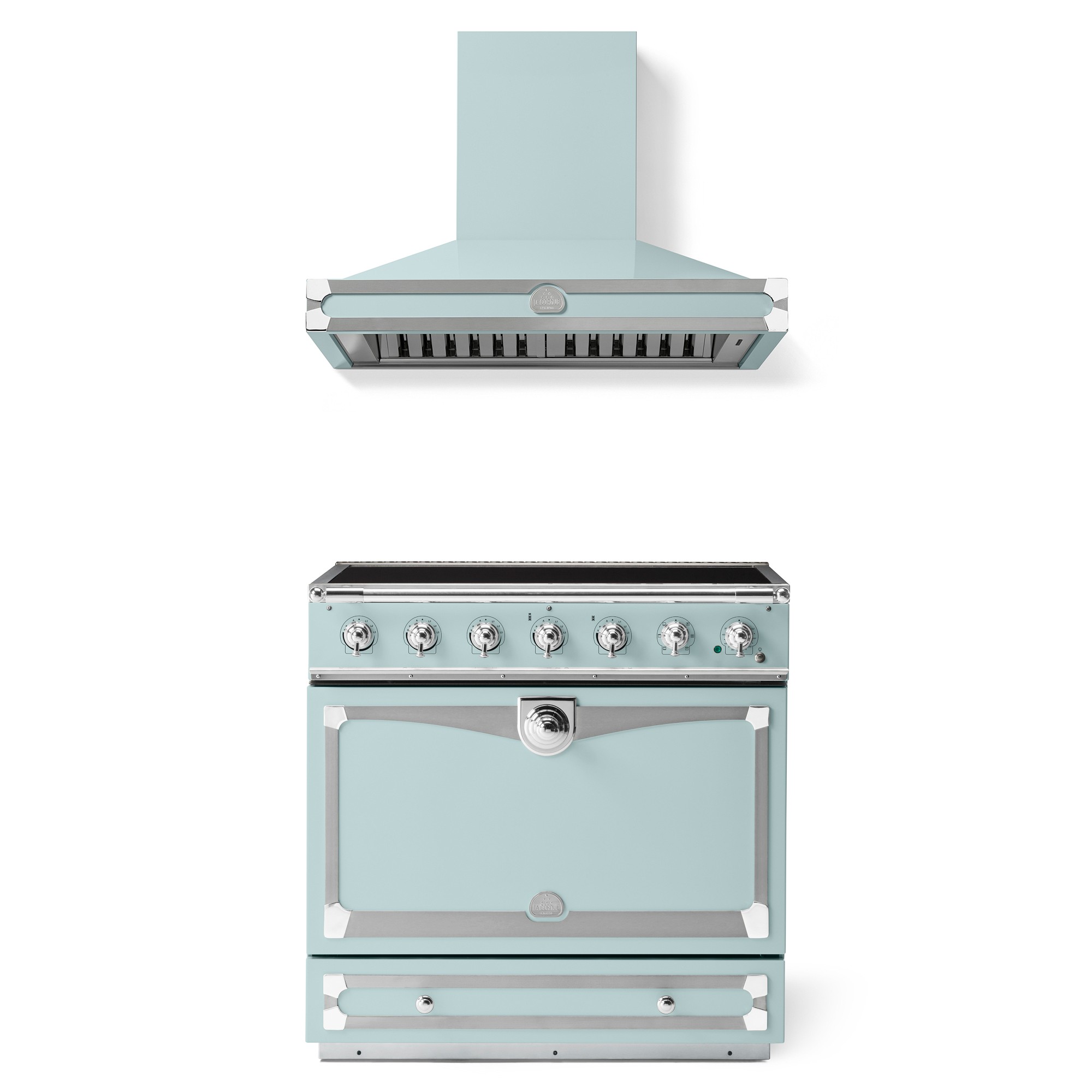 La Cornue CornuFé 90 Albertine Induction Range & Hood