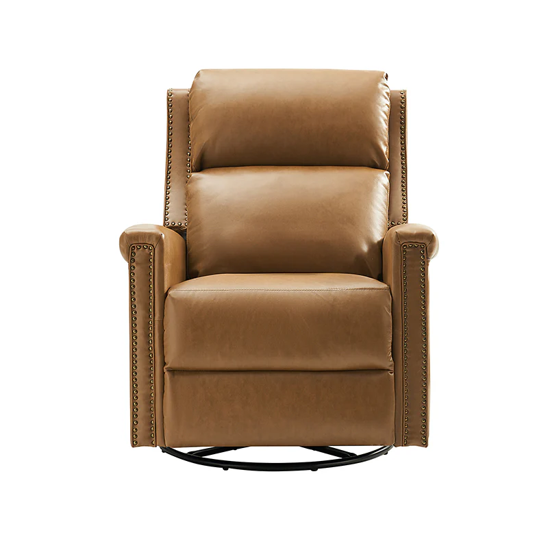 Anton Traditional Design Swivel and Rocker Power Recliner