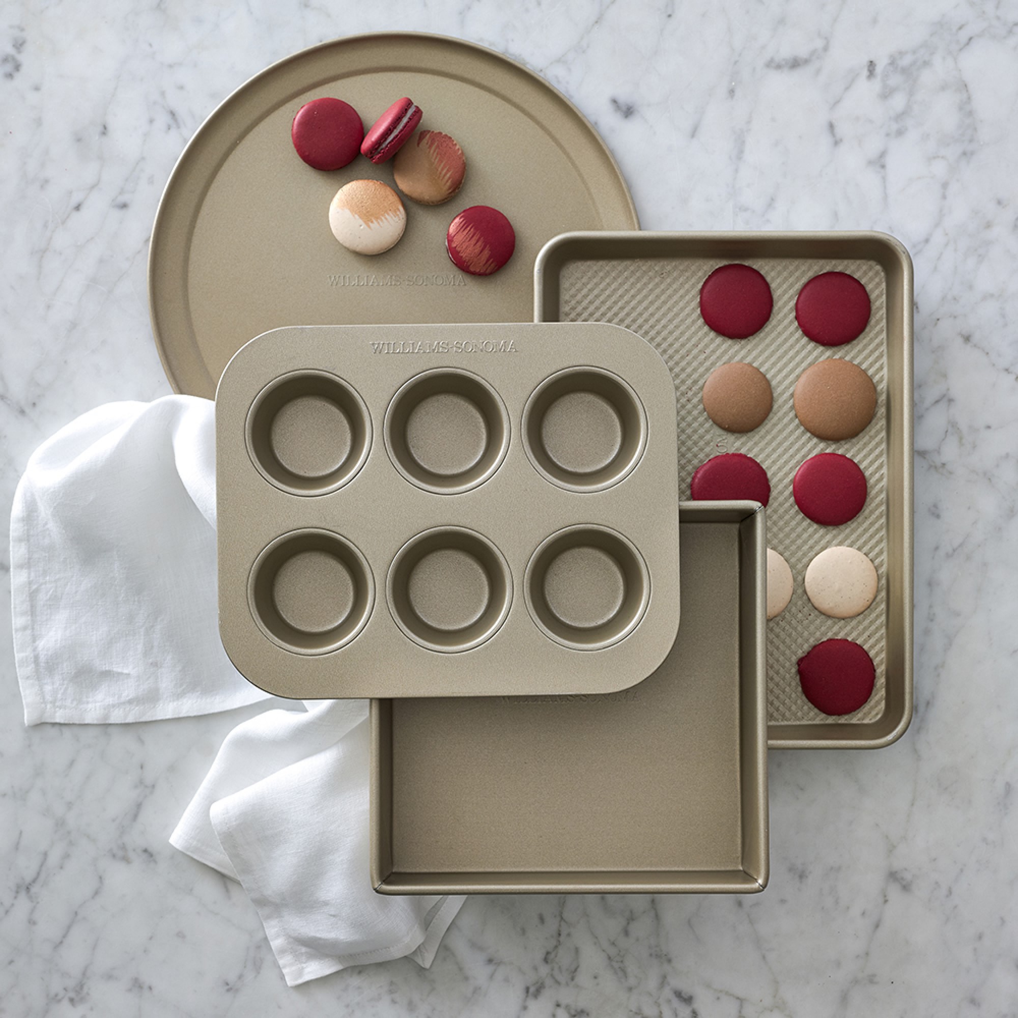 Williams Sonoma Goldtouch® Pro Nonstick Muffin Pan, 6-Well