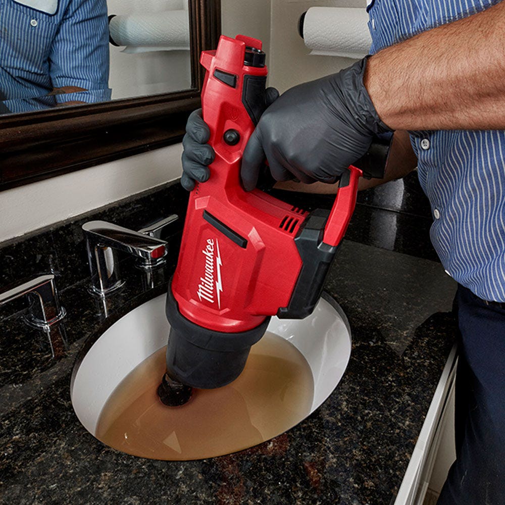 MILWAUKEE 12V Airsnake Drain Cleaning Air Gun Skin M12DCAG-0