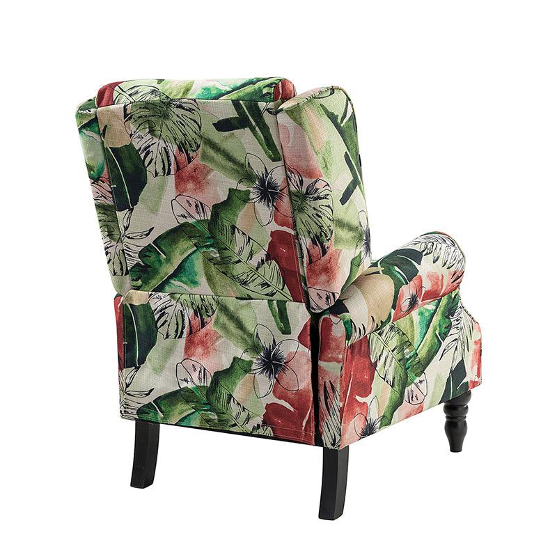 Erdeni Upholstered Manual Wingback Recliner Chair