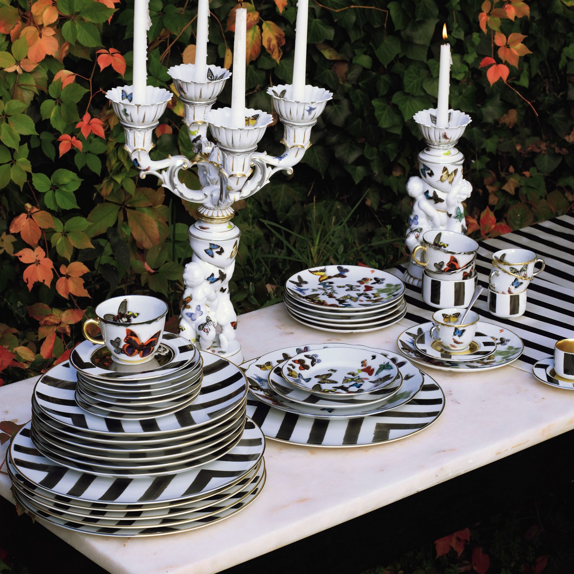Christian Lacroix Sol y Sombra 4-Piece Dinnerware Set