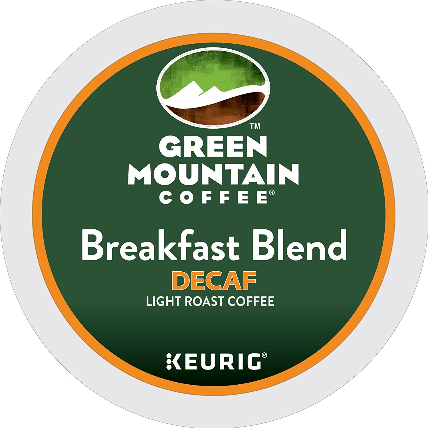 Green Mountain Coffee Roasters Breakfast Blend Single-Serve Keurig K-Cup Pods, Light Roast Coffee, 96 Count