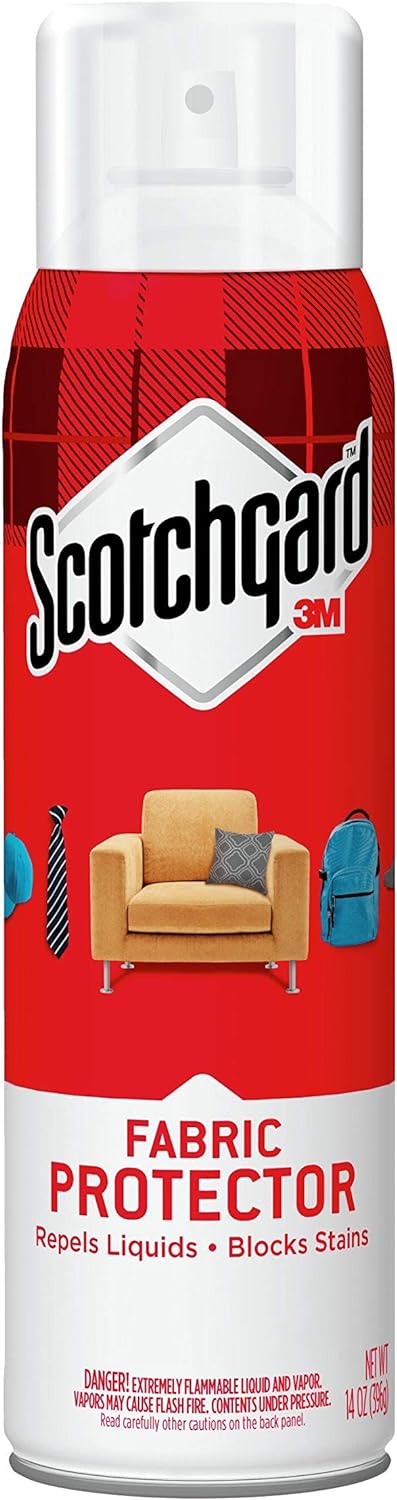 Scotchgard Fabric & Upholstery Protector, Repels Liquids, Blocks Stains, 14 Ounces