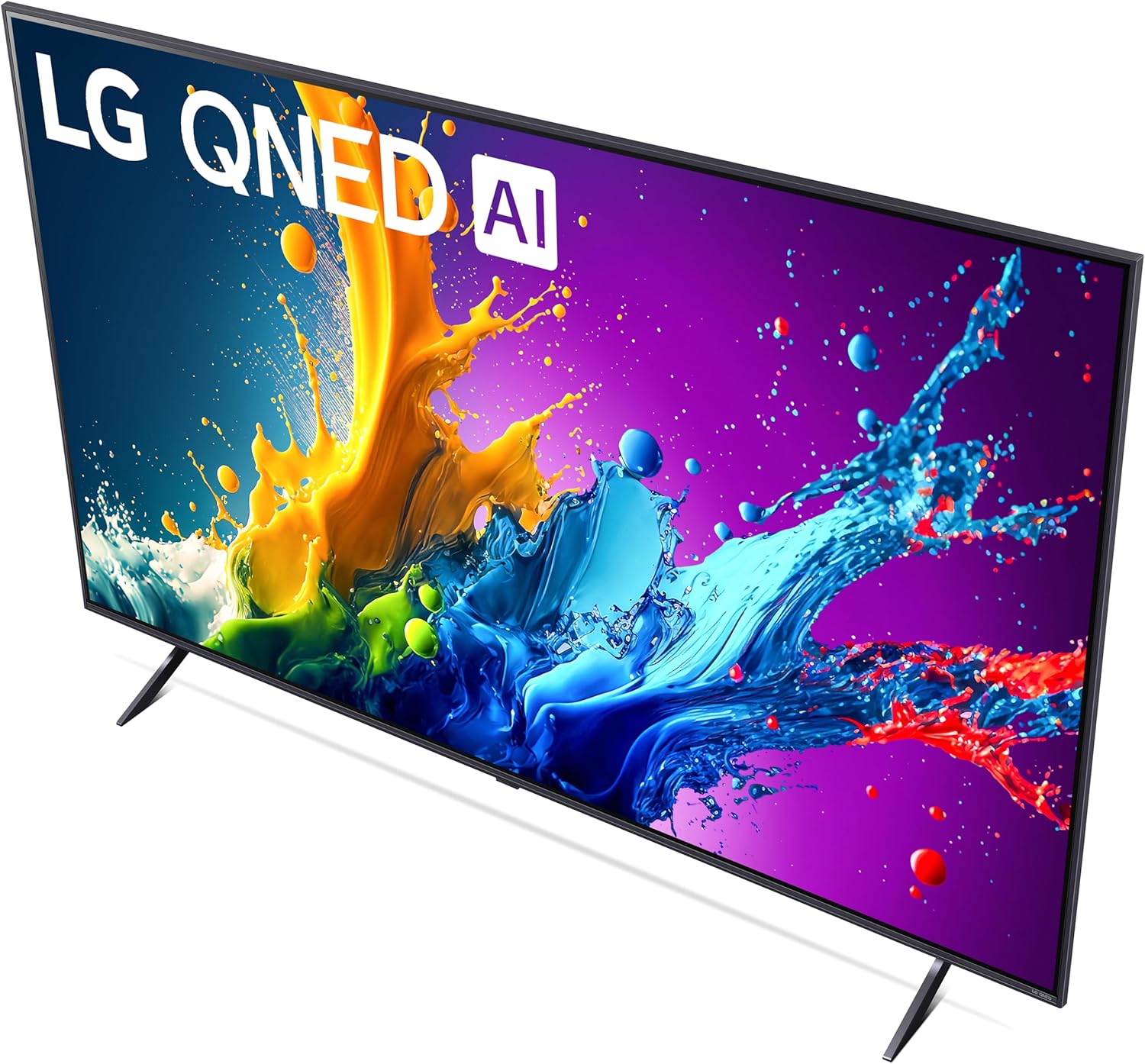 LG 86-Inch Class QNED80T Series LED Smart TV 4K Processor Flat Screen with Magic Remote AI-Powered with Alexa Built-in (86QNED80TUC, 2024)