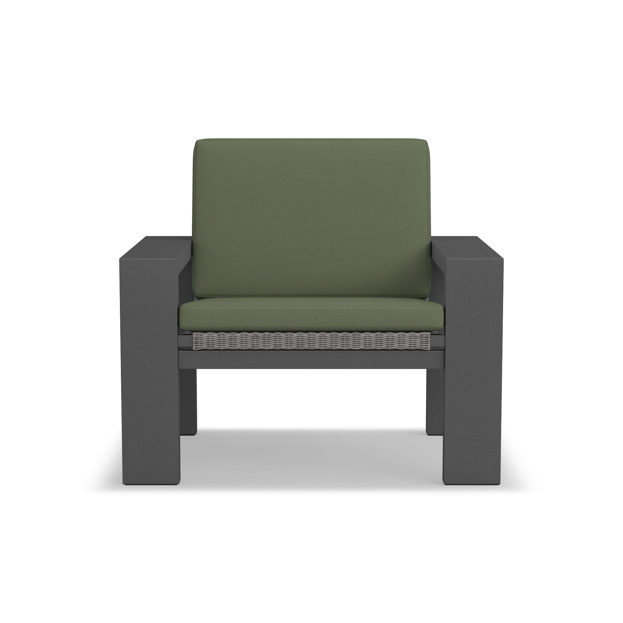 Larnaca Outdoor Teak x All-Weather Weave Club Chair Cushions