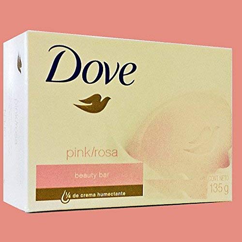 Dove Beauty Bar Gentle Skin Cleanser Pink 6 Bars Moisturizing for Gentle Soft Skin Care More Moisturizing Than Bar Soap 3.75 oz