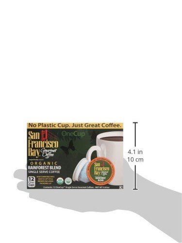 San Francisco Bay Compostable Coffee Pods - French Roast (80 Ct) K Cup Compatible including Keurig 2.0, Dark Roast