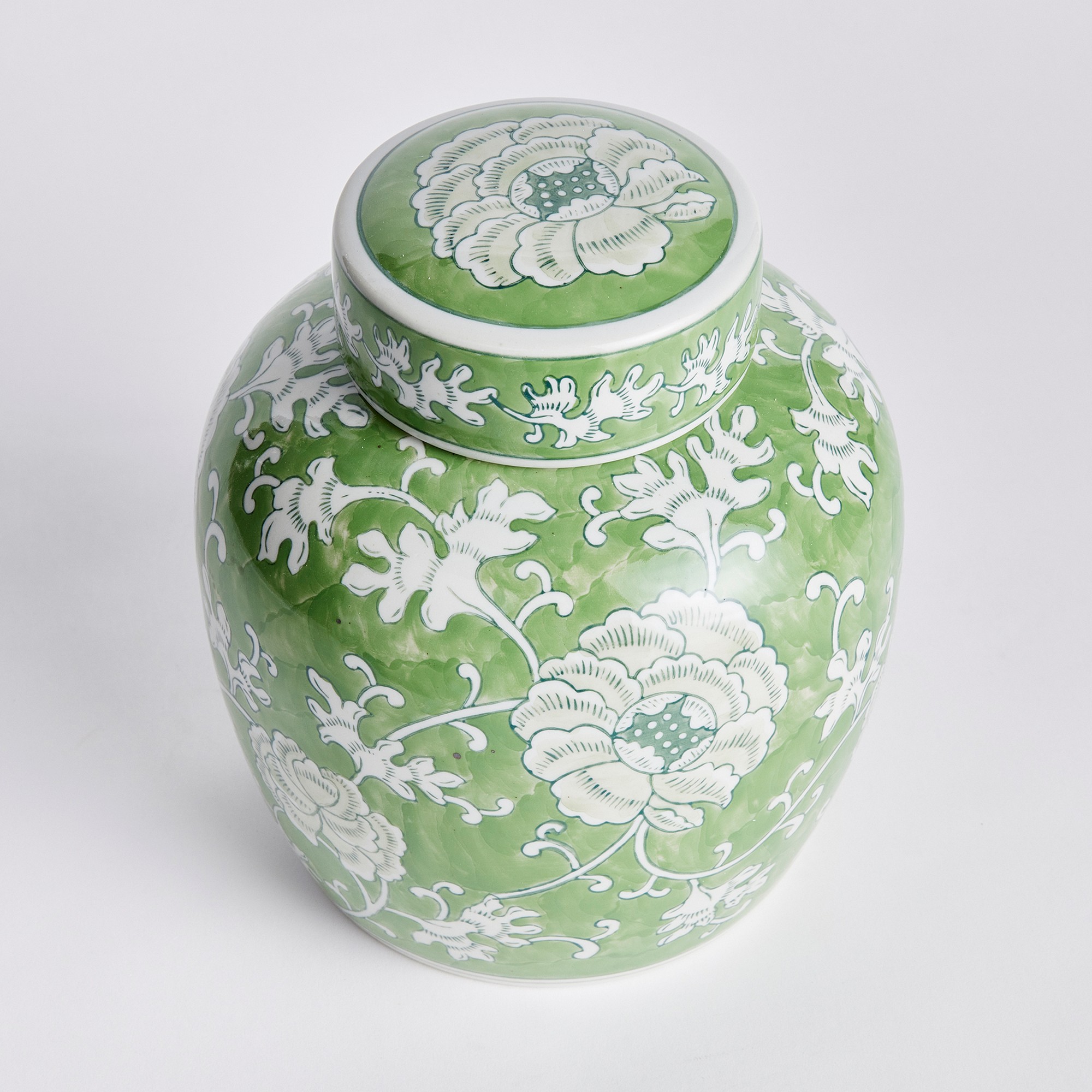 Chinoiserie Lidded Jar