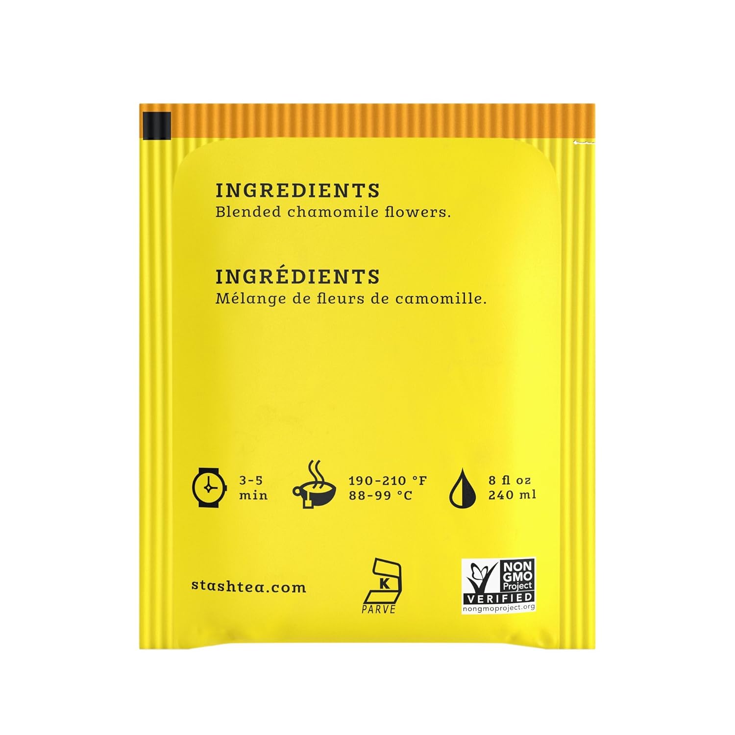 Stash Tea Double Bergamot Earl Grey Black Tea, Box of 100 Tea Bags