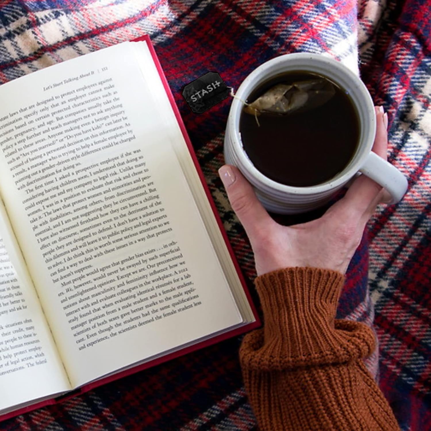 Stash Tea Double Bergamot Earl Grey Black Tea, Box of 100 Tea Bags