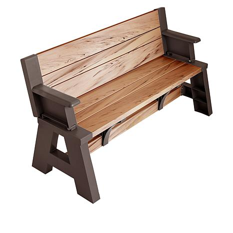 🎉Only Today Buy 1 Get 1 Free💥Convert-A-Bench Gen II XL Bench-to-Table with Cup Holder