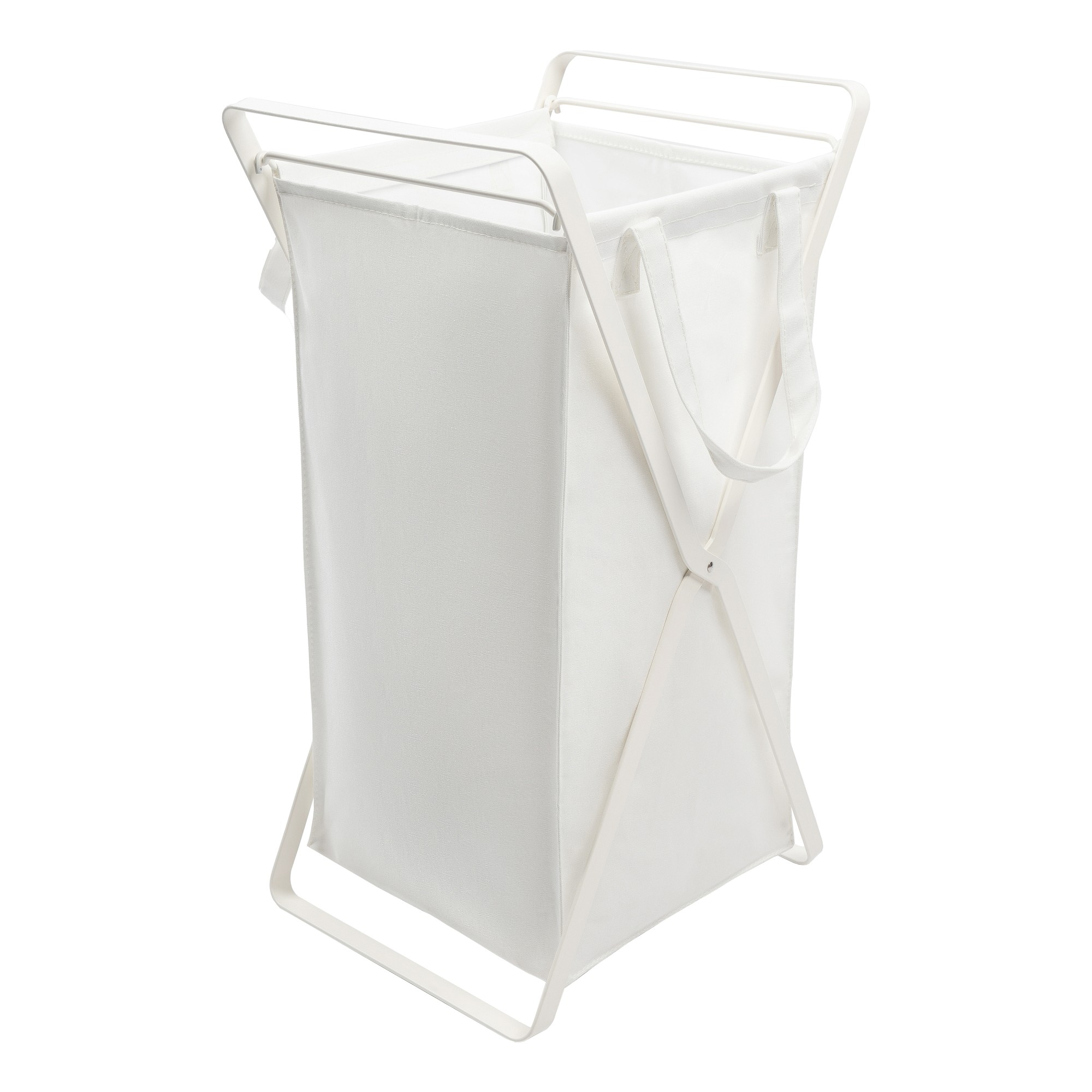 Yamazaki Home Laundry Hamper with Cotton Liner
