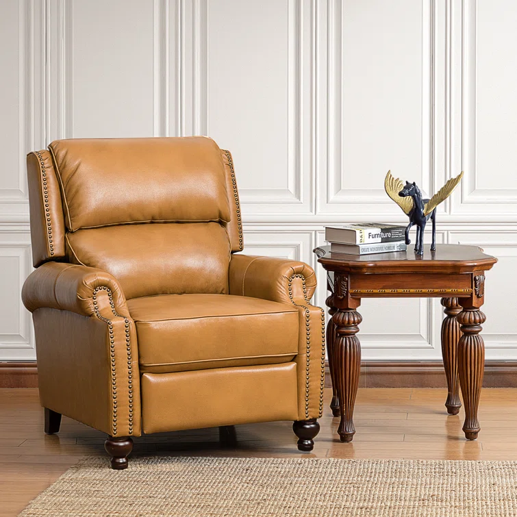 Adeesa Genuine Leather Recliner