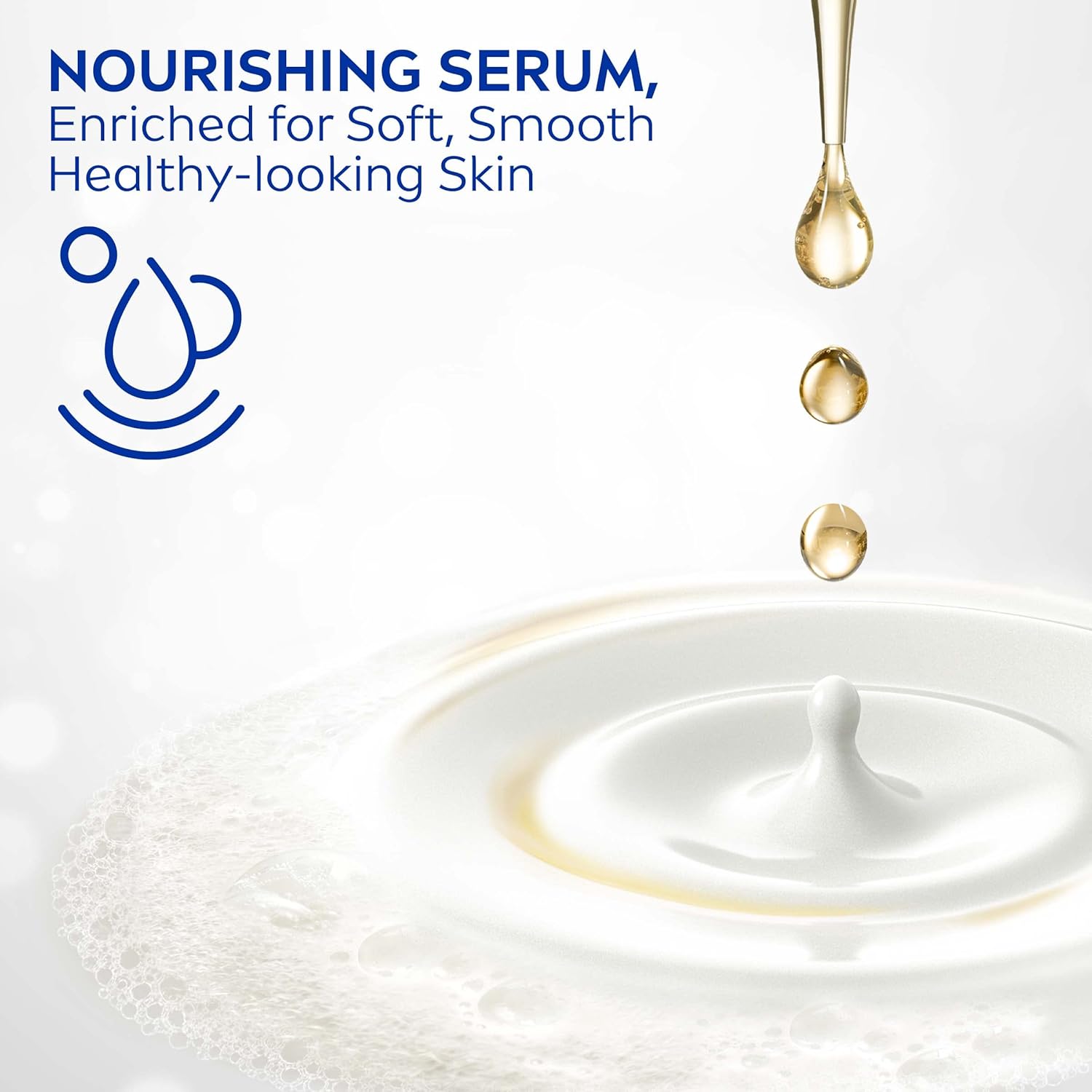 NIVEA Coconut and Almond Milk Pampering Body Wash, Moisturizing Body Wash with Nourishing Serum, Plant-Derived Oils, Essential Skin Lipids and Vitamins, 20 Fl Oz Bottle