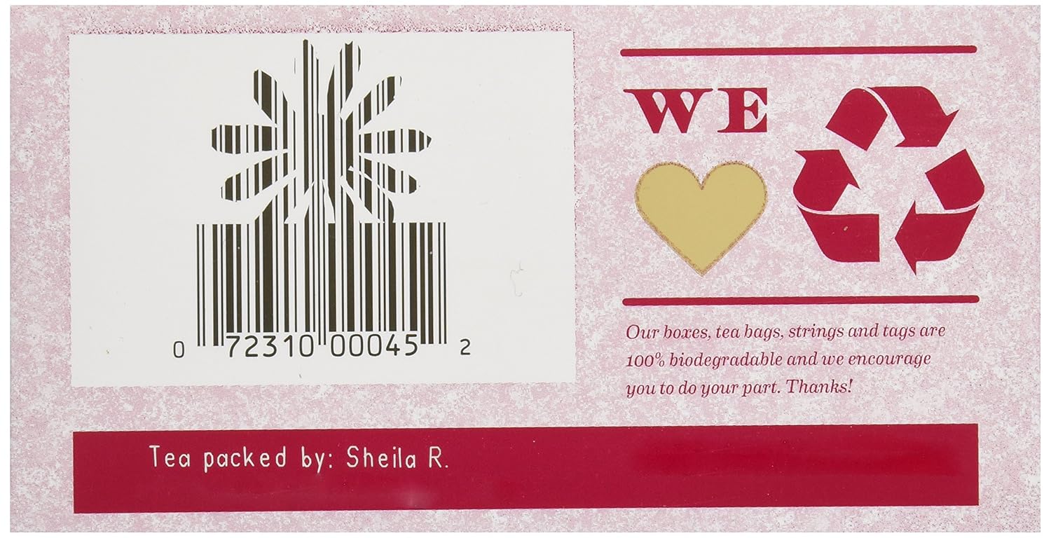 Bigelow Tea Lemon Ginger plus Probiotics Herbal Tea, Caffeine Free Tea with Lemon and Ginger, 18 Count Box (Pack of 6), 108 Total Tea Bags