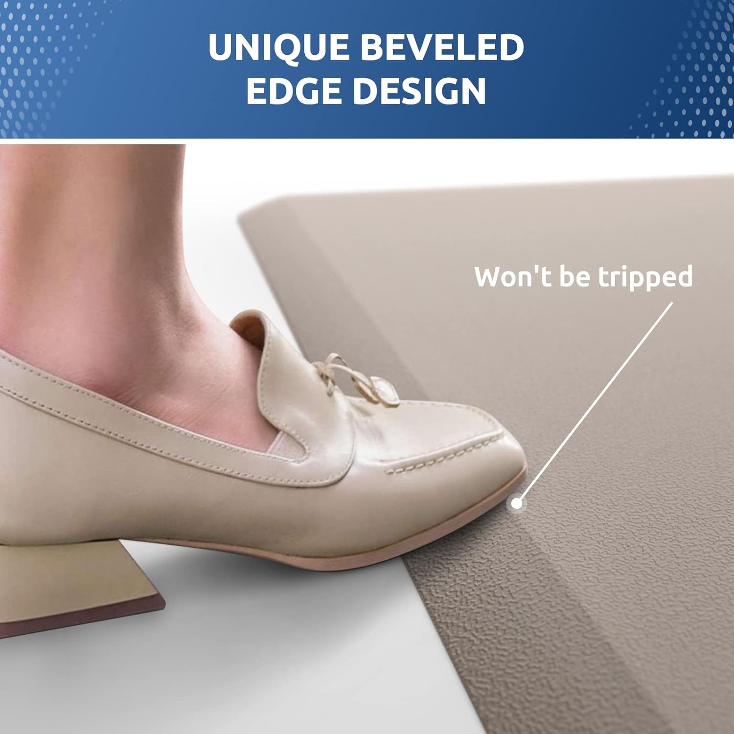 KitchenClouds Kitchen Mat Cushioned Anti Fatigue Rug 17.3