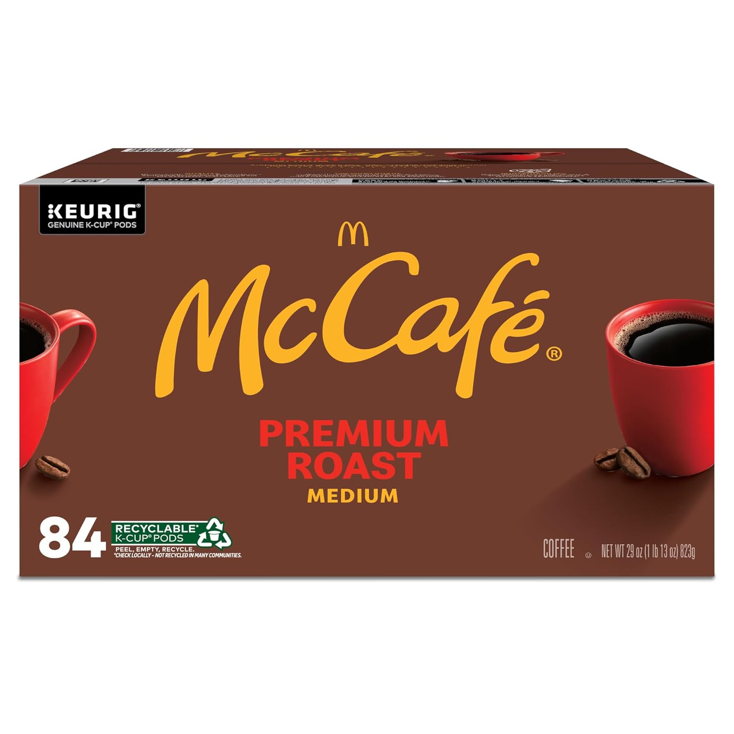 McCafe Premium Roast, Single-Serve Keurig K-Cup Pods, Medium Roast Coffee Pods Pods, 84 Count