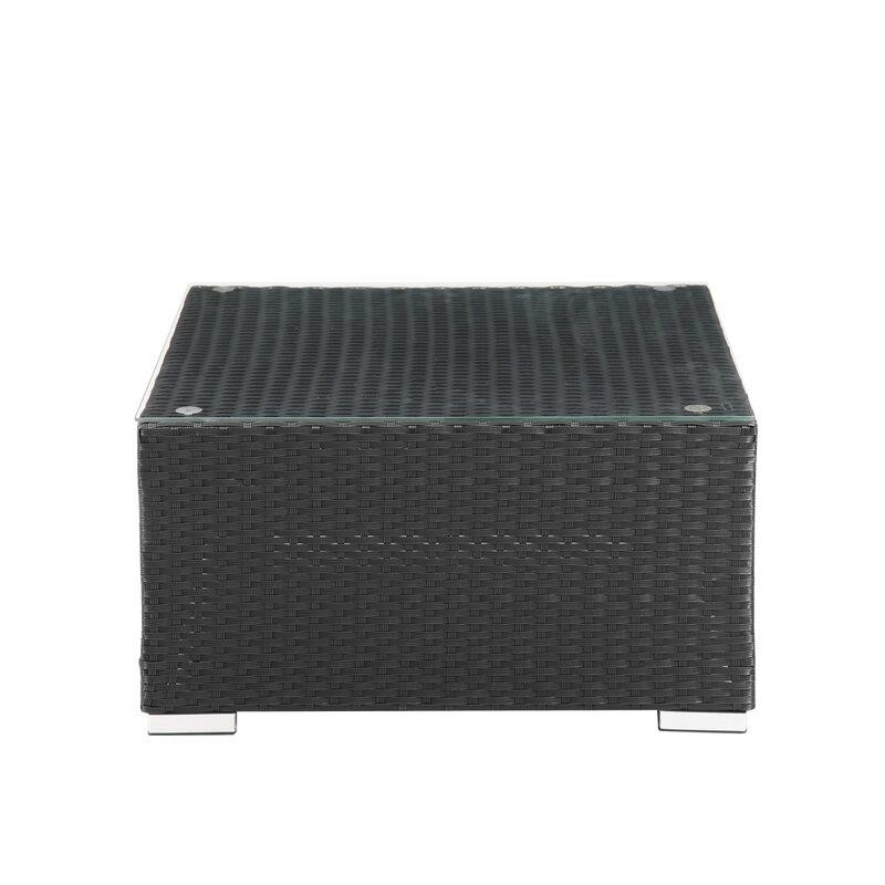 Gwendalyn Wicker/Rattan 6 - Person Seating Group with Cushions