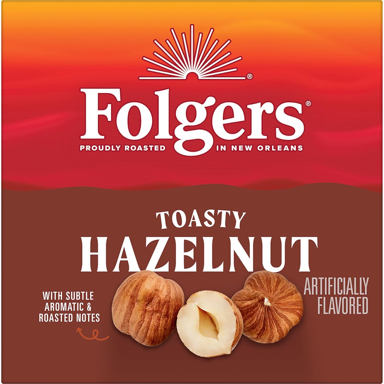 Folgers Classic Roast Medium Roast Coffee, 72 Keurig K-Cup Pods