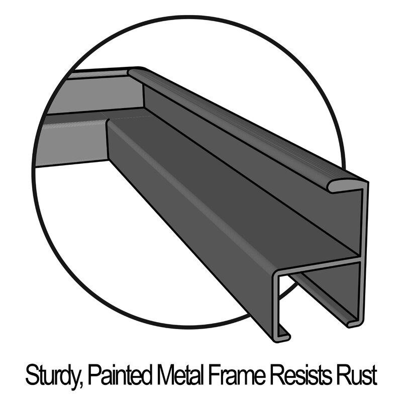 Berger Metal 4 - Person Seating Group with Cushions