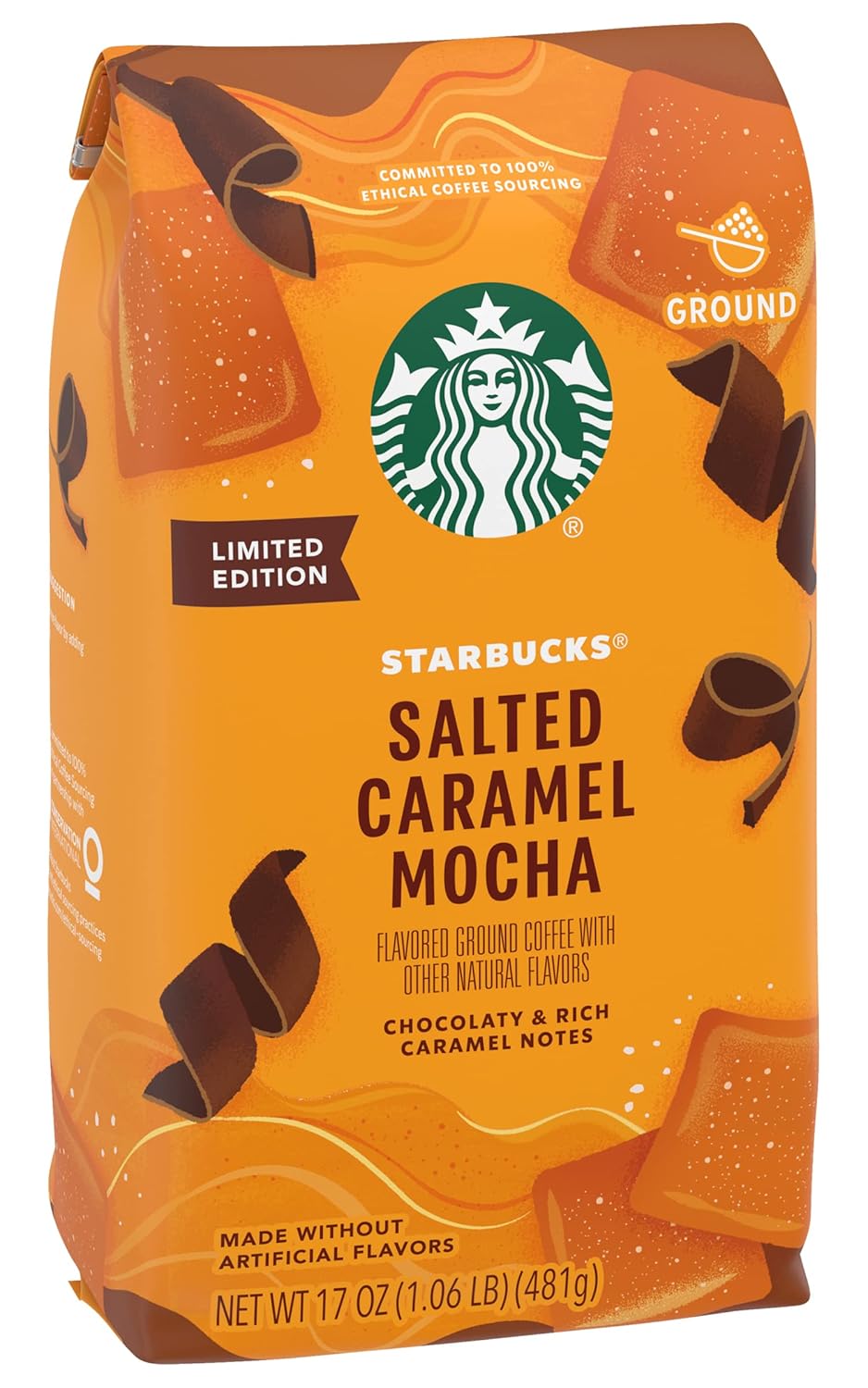 Starbucks Ground Coffee, Medium Roast Coffee, Pike Place Roast, 100% Arabica, 1 Bag (28 Oz)