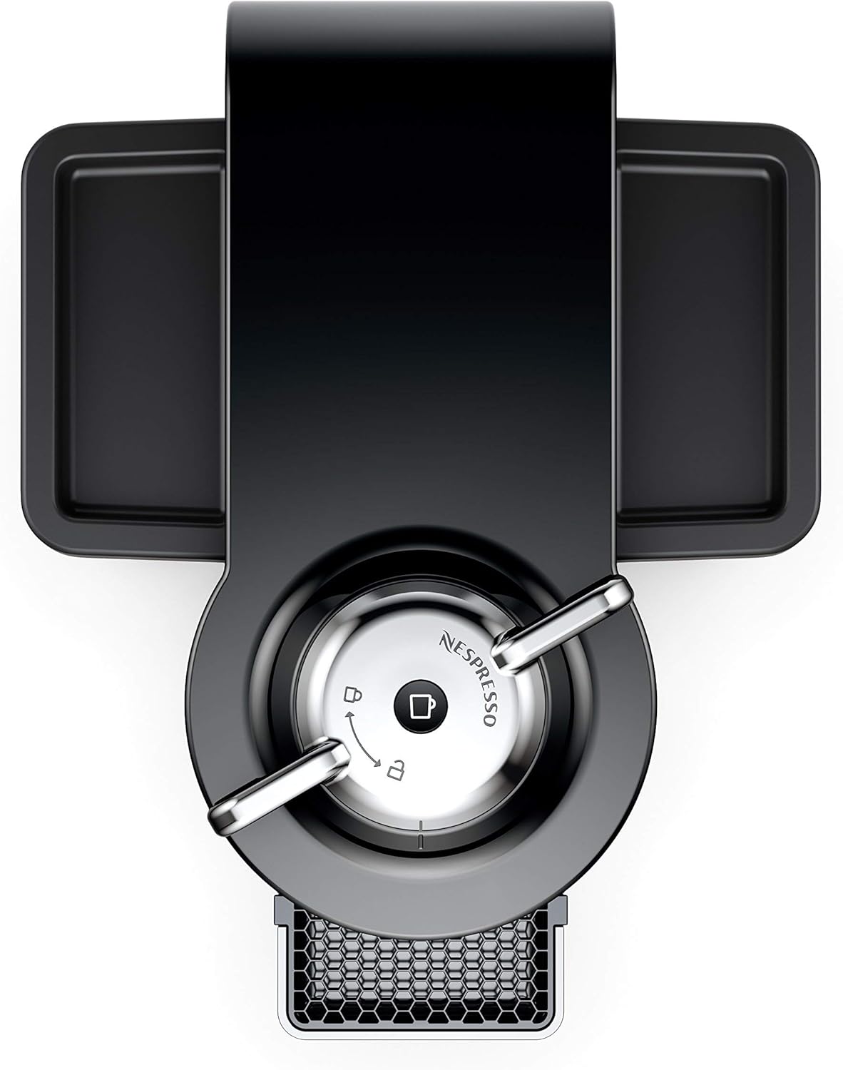 Nespresso Vertuo Coffee and Espresso Maker,1597 ml, by De'Longhi, Graphite Metal