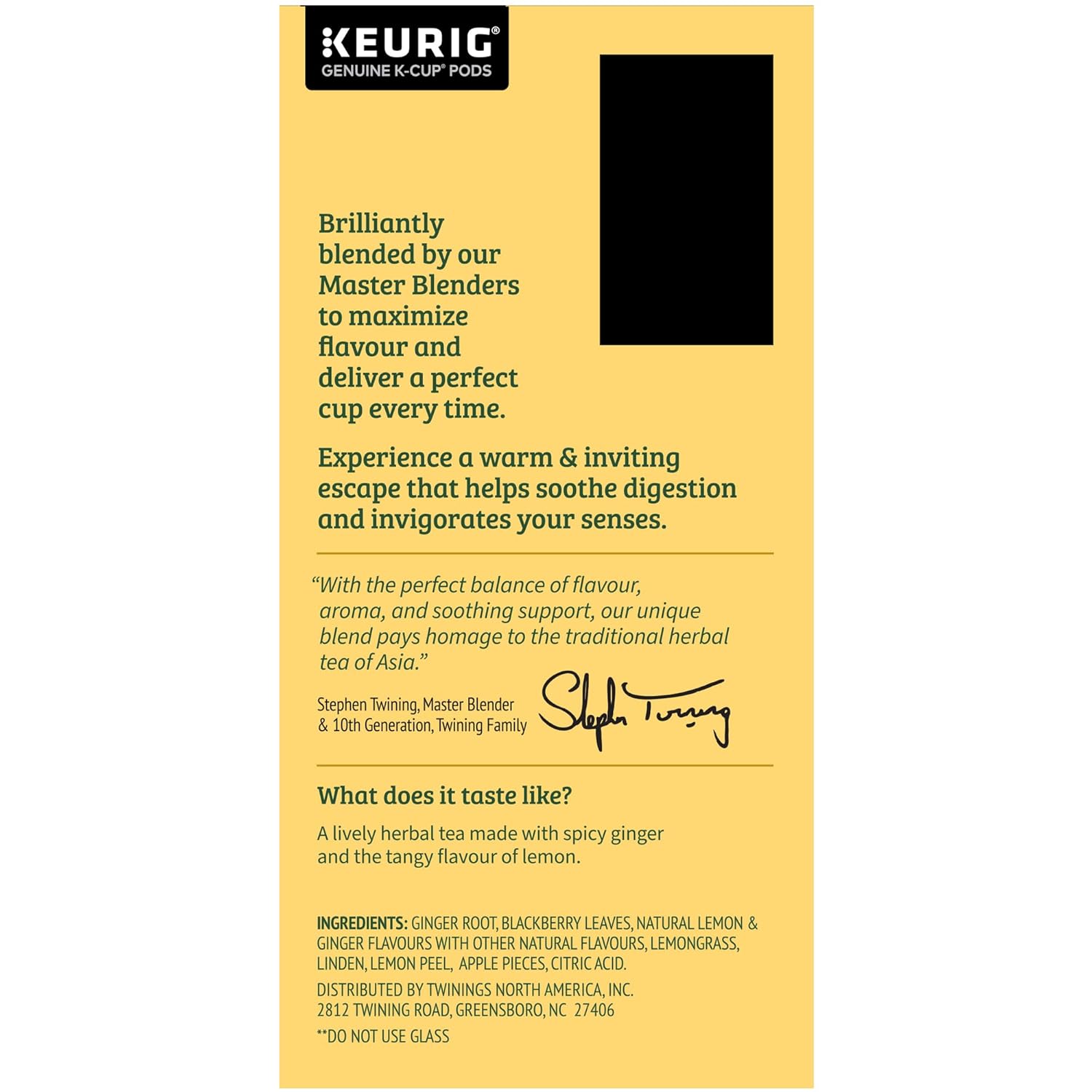 Twinings English Breakfast Black Tea K-Cup Pods for Keurig, 24 Count (Pack of 1), Smooth, Flavourful, Robust, Caffeinated, Enjoy Hot or Iced | Packaging May Vary