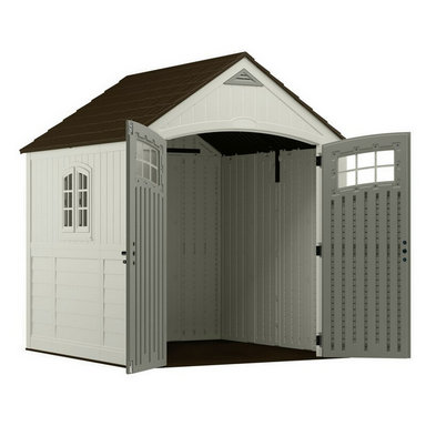 Cascade 7 ft. W x 7 ft. D Plastic Storage Shed