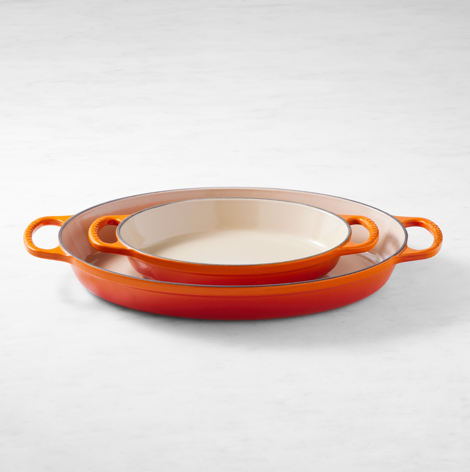 Le Creuset Signature Enameled Cast Iron Oval Gratin Baker