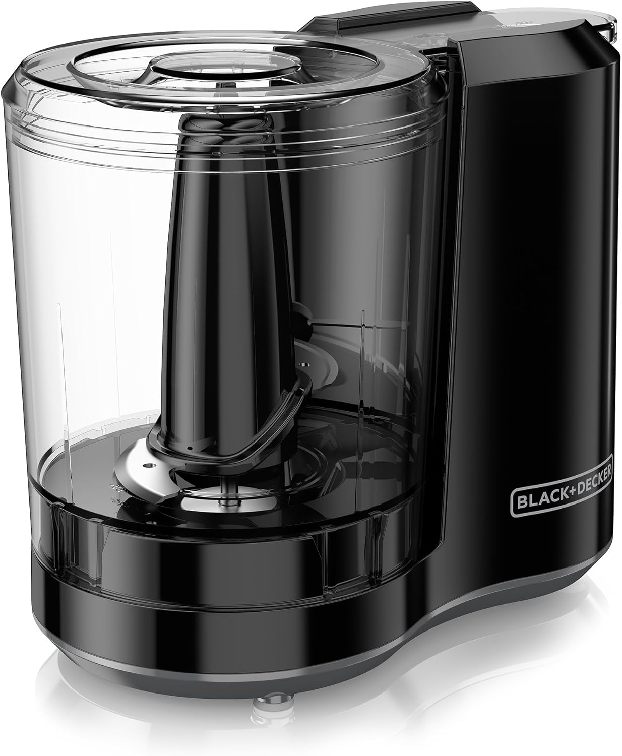 BLACK+DECKER 1.5-Cup Electric Food Chopper, One Touch Pulse, 150W Motor, Stay-Sharp Blade, Dishwasher Safe