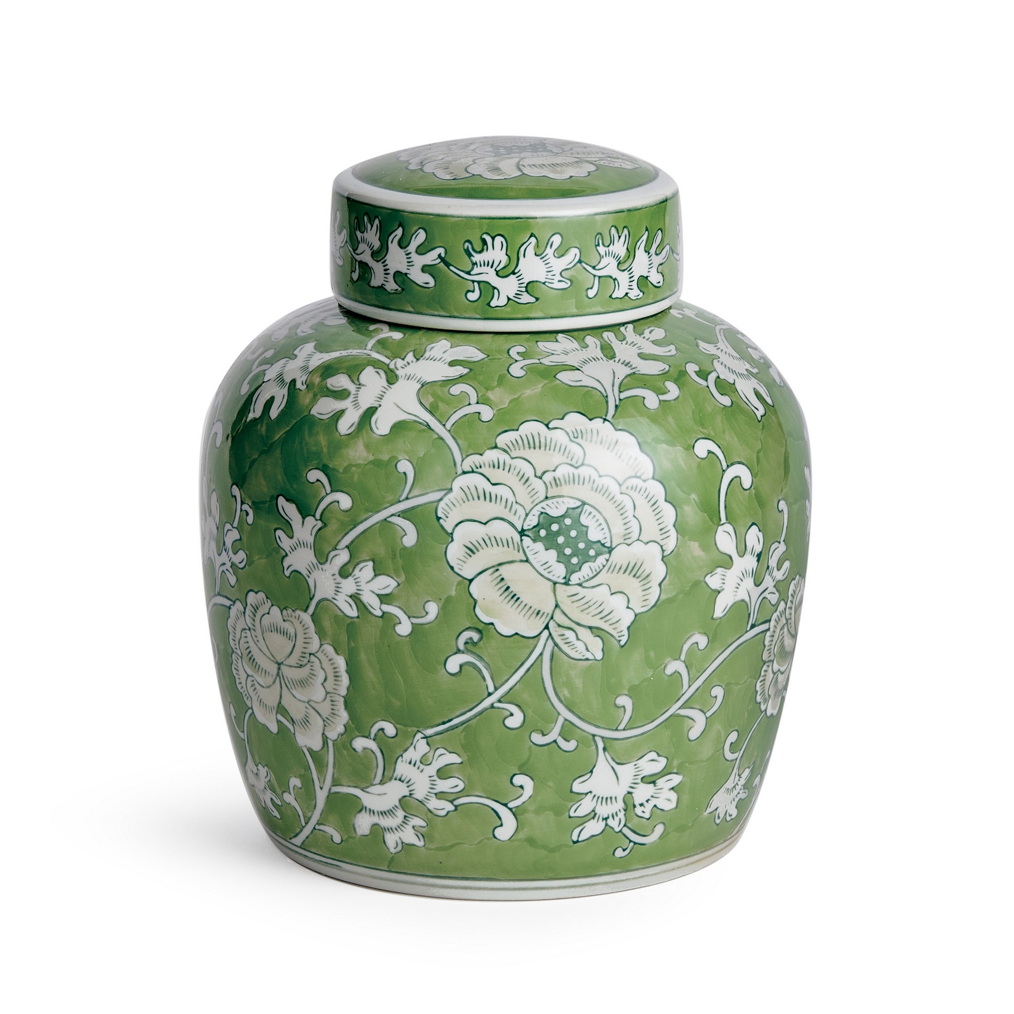 Chinoiserie Lidded Jar