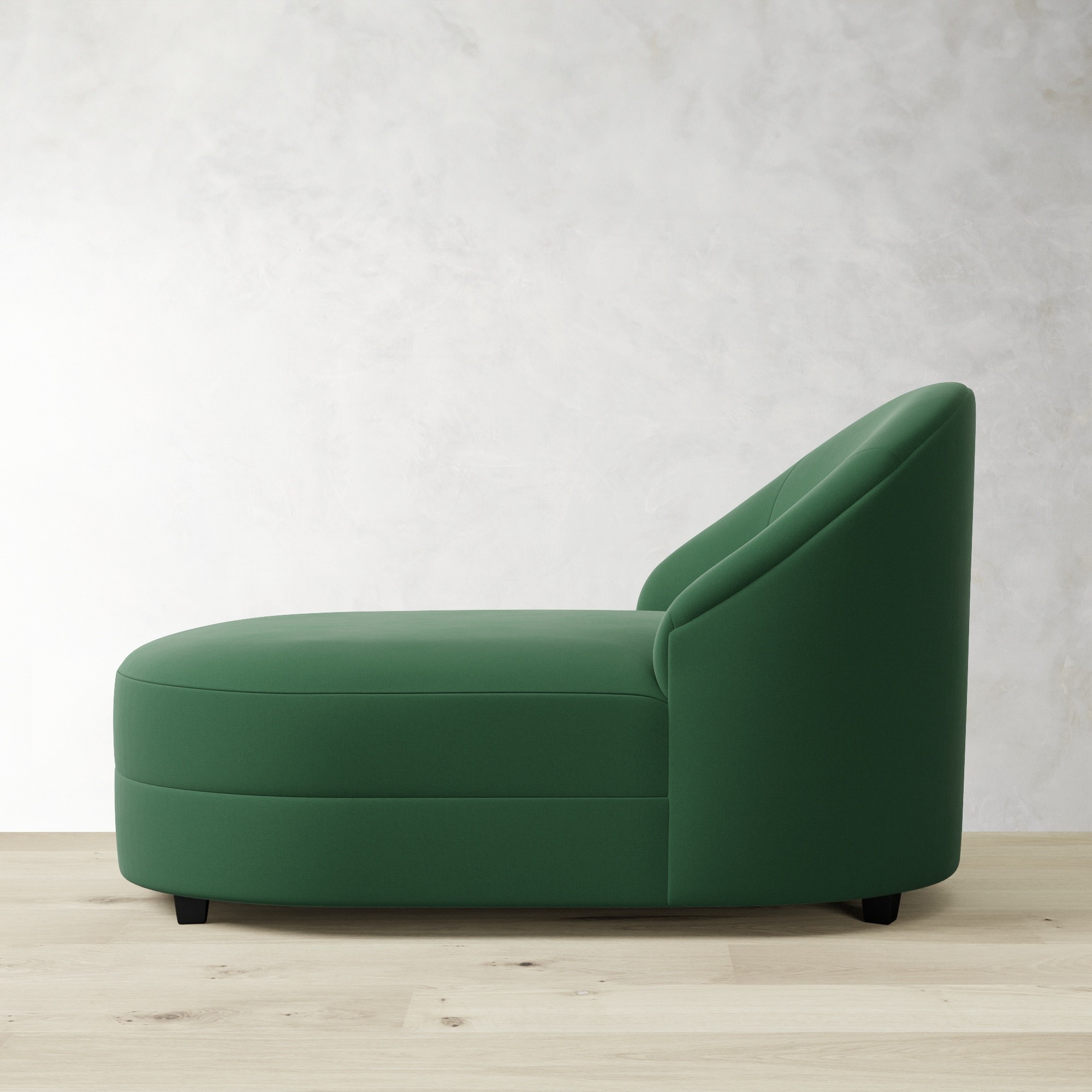 Capri Upholstered Stand Alone Chaise (60