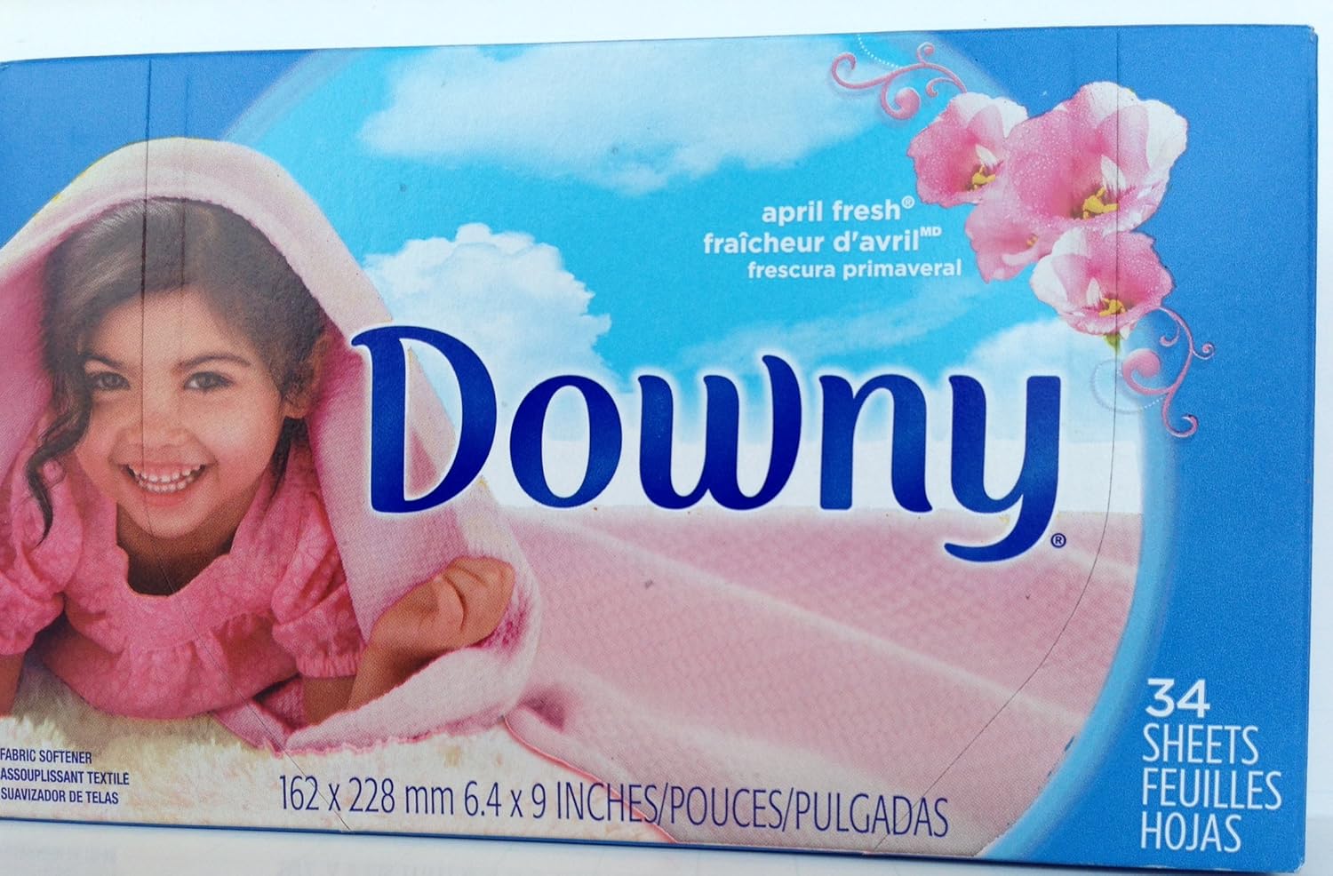 Downy Dryer Sheets Laundry Fabric Softener, April Fresh, 240 count