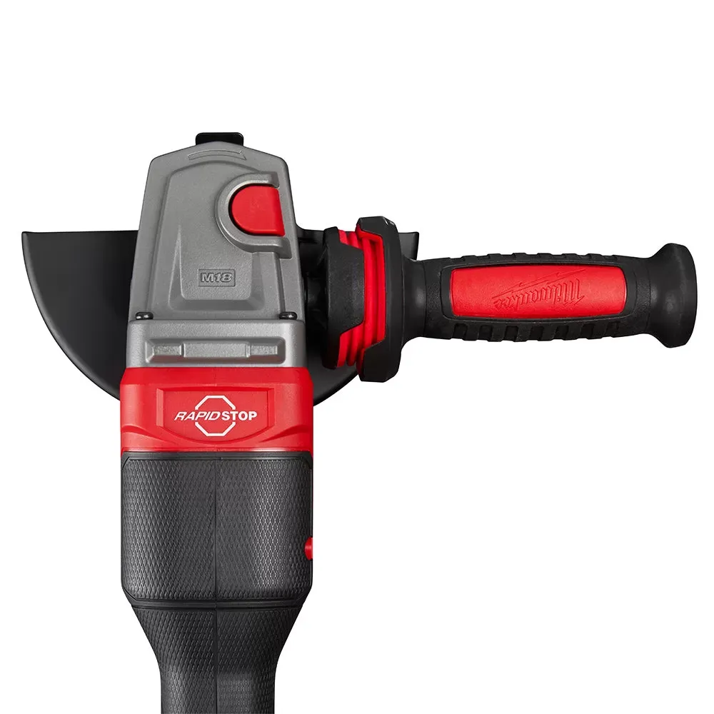 Milwaukee Pre-Sale 2980-22 M18 FUEL 18V 6 Inch Paddle Switch Grinder Kit w/ 2 Battery